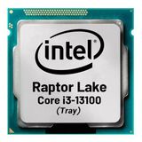 Intel Raptor Lake I3 13100 Tray 3.40Ghz ~ 4.50Ghz 12Mb 1700P Kutusuz İşlemci (Kdo)