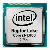 Intel Raptor Lake I3 13100 Tray 3.40Ghz ~ 4.50Ghz 12Mb 1700P Kutusuz İşlemci