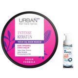 Intense Keratin Yoğun Saç Bakım Maskesi - Diş Beyazlatıcı Köpük Hediye