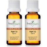 Intense Natural 40 ml 2 Adet Soğuk Sıkım Argan Yağı %100 Saf ve Doğal Kullanım İçin