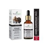 İntense Natural Saf Keratinli Kara Sarımsak Yağı 50 ml Black Garlic Oil With Pure Keratin