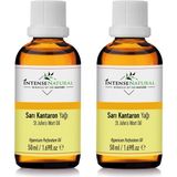 Intense Natural Sarı Kantaron Yağı 50 ml x 2 %100 Saf ve Doğal Kırmızı St John's Wort Oil - 100 ml