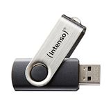 Intenso USB Stick Basic Line 16GB Siyah, Gümüş 4034303015368