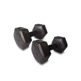 İnter 2 x 5 Kg Max Fit Vinnly Dumbbell 5 Kg Sport Dambıl Seti Siyah Vinyl