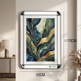 İnter 50X70 Rondo Çerçeve Köşeli Aleminyum 25 mm INTR-003