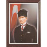 İnter Atatürk Portresi 35 x 50 Lamine Çerçeve