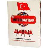 Inter Bayrak Atatürk Resimli Türk Bayrağı 100X150 cm
