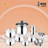 Inter Çelik Pratik 21 Parça Çeyiz Seti