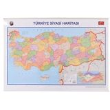 İNTER HARİTA 70*100 TÜRKİYE FİZİKİ SİYASİ