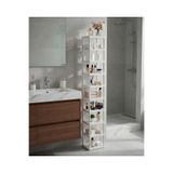 İnter Home SAKURA 10 KATLI BANYO RAFI BEYAZ