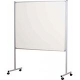 İnter INT-630 100x140 Alüminyum Çerçeve Lamine Yüzeyli Tekerlek Ayaklı Yazı Tahtası