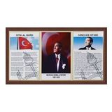 İnter INT-750-5L 50 x 100 Lamine Atatürk Çerçevesi