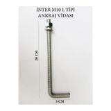 İnter İNTER L TİPİ ANKRAJ VİDASI M10 25CM