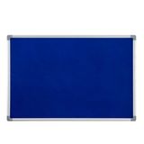 İnter Mantar Pano Çuhalı 60X90cm Mavi Kumaş Kaplı