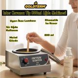 İnter Metal Gövde Konserve Kavanoz Ağda Isıtıcı 800ML