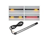 İnter MOTORSİKLET İÇİN SİNYAL PARK FREN ESNEK FLEXİBLE LED ŞERİT LAMBA 3M YAPIŞTIRICILI SU GEÇİRMEZ