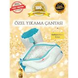 İnter Sunny Ped Hayvanları Malzemeleri Için Yıkama Çantası - Beyaz - Mavi