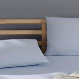 Inter Z 2 Adet Pamuklu Yastık Kılıfı 50 X 70 Cm - Mavi