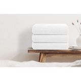 INTER Z 3'lü Set Beyaz Pamuk Otel Banyo Havlusu 70 x 140 cm , Otel Havlusu - 70 x 140 cm