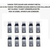 İnterform Interform Yangın Tüpü Metal Askı Aparatı Metal 10'lu Set Vida Dübel Dahil