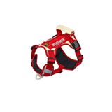 INTERLAKEN Köpek HARNESS Kosum Takimi Hafif Küçük ve Büyük Köpekler Uzanma Önleyici Gögüs Tasmasi KIRMIZI&BEJ M BEDEN
