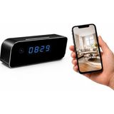 İntermax 4K Wifi Kamera Bebek Bakıcı Güvenlik Kamerası 1080P Masa Üstü Saat Kamera-(Gece Görüşü Yoktur.)
