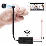 İntermax Ip Wifi Uzaktan Izlenebilir Mini Kamera Gece Görüş Özellikli Kamera - Siyah