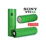 intermax Murata Sony 21700 3.7v Vtc6A 4000mah Lityum Şarj Edilebilir Pil ( 2 Adet Pil + Pik Kutusu )