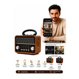 intermax NOSTALJİK RADYO BLUETOOTH HOPARLÖR SD KART USB GİRİŞLİ ŞARJLI FM GECE GÖRÜŞLÜ RADYO KAMERA