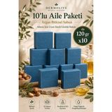 İnternatural Internatural 10'lu Aile - Argan Bitkisel Sabun 10 x 120 G