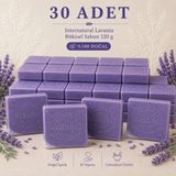 İnternatural Internatural Lavanta Bitkisel Sabun 120 G - 30 Adet - 1 Adet