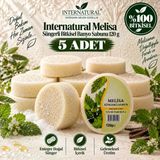 Internatural Melisa Süngerli Bitkisel Banyo Sabunu 5'Li Paket (5 X 120 G)