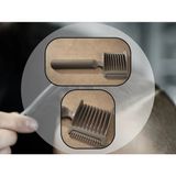 Internos Design 2'li Profesyonel Saç Kesim Berber Fade Tıraş Tarağı - Kahverengi