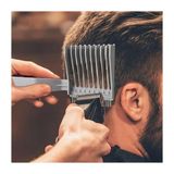 Internos Design 2'li Tıraş Makine Fade Berber Tarağı - Gri