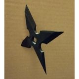 Internos Design 5'li Plastik Shuriken (Ninja Yıldızı) - Siyah