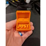 Internos Design ''just In Case'' Şaka Kutusu - Turuncu