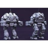 Internos Design Savaş Robotu 'cataphract' Figürü - 10 cm - Gri