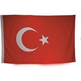 İnterpano Türk Bayrağı 70 X 105 Cm B-006 Kırmızı Renkli Polyester Kumaş Dalgalanma Özelliği
