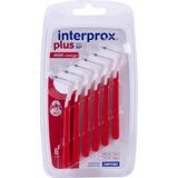 İnterprox Interprox Plus Mini Conical 0.6Mm Arayüz Fırçası 6 Adet Kırmızı