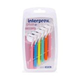Interprox Plus Mix Arayüz Fırçası 6 Adet KARIŞIK koyu-gri