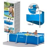 Intex 260X160X65 cm Prefabrik Şişme Havuz Hafif ve Kolay Montaj Özellikli Dayanıklı Mavi