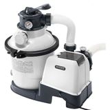 Intex 26644 Krystal Clear SX1500 Kum Filtre Devir Daim Motoru 5700 Litre/saat - Gri
