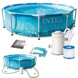 Intex 28208 305x76cm Beachside Prefabrik Havuz 220v Filtreli