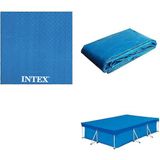 intex 300x200 cm Su Geçirmez Prefabrik Havuz Örtüsü Dayanıklı Branda Dış Mekan Kullanımına Uygun - 1