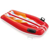 Intex 58165 Renkli Desenli Sorf 112 cm, su sporları, plaj malzemesi, şişme ürün, yüzme aksesuarı, kamp, dalış, güvenlik
