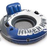 Intex 58825 River Run Fileli Koltuk Simit 135 cm Mavi, su sporları, plaj malzemesi, şişme ürün, yüzme aksesuarı, kamp, dalış, güvenlik