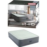 Intex 64906 Çift Kişilik Queen Premaire I Elevated 152x203x46 cm Elektrikli Şişme Yatak