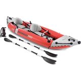intex 68309 Excursion Pro K2 Çift Kişilik Şişme Kano Set (180 Kg) Balık Avı Kanosu - Mavi - YOK