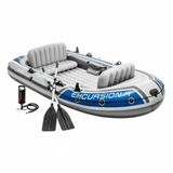Intex 68324 Excursion Boat+Kürek+Pompa Set 315 cm, su sporları, plaj malzemesi, şişme ürün, yüzme aksesuarı, kamp, dalış, güvenlik