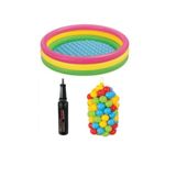 Intex 86 Cm Havuz + 50 Adet 6Cm Top + Pompa